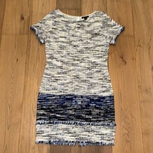 St. John Wool-Blend Sheath Dress
